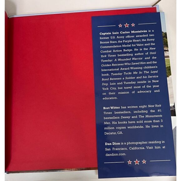 Tuesday Takes Me There Book Hardcover Service Dog & Veteran New - Picture 3 of 5